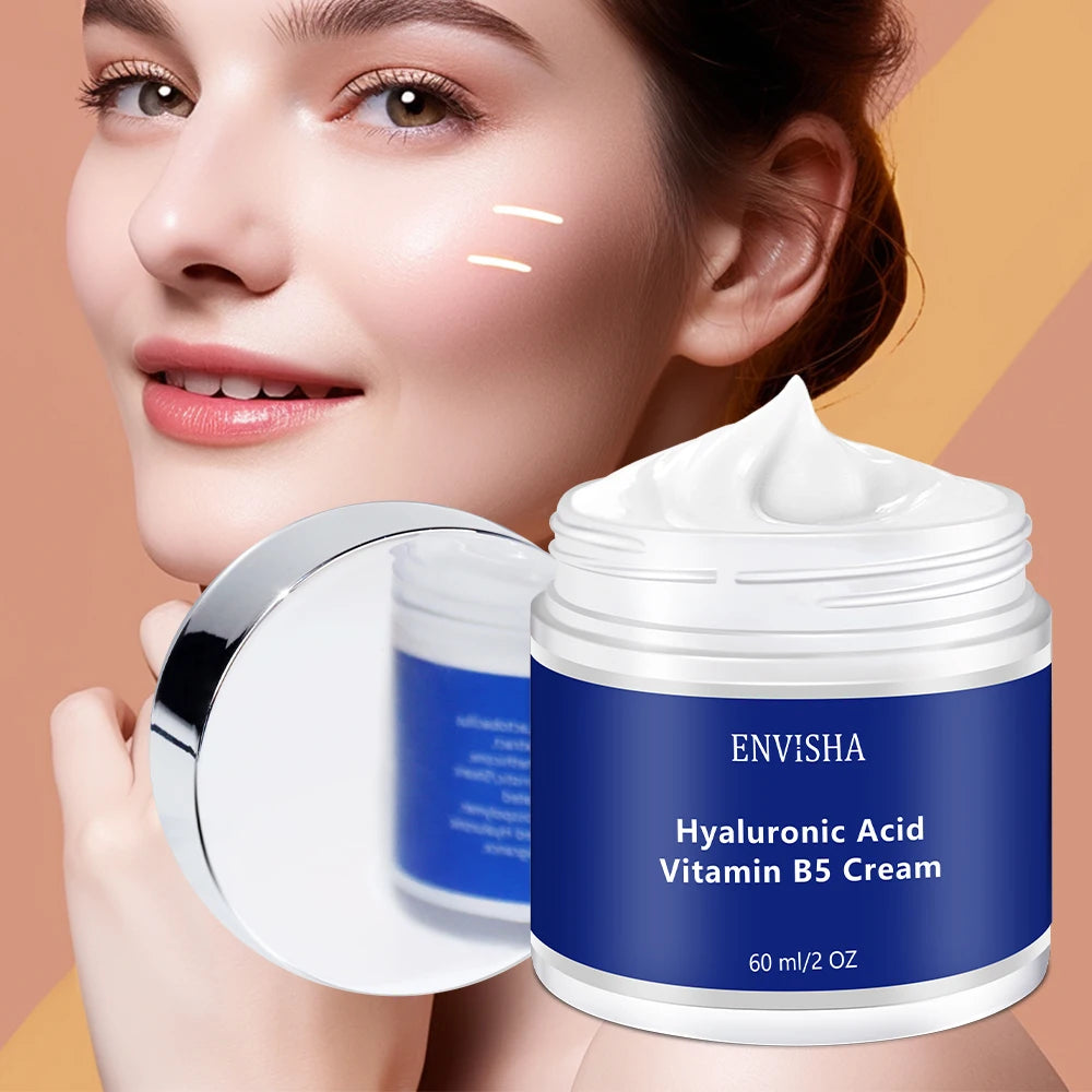 Crème anti-déformable B5 pour le visage, soins de la peau, acide hyaluronique et vitimin, vieillissement, hydratant, rétrécissement des pores, blanchissant, raffermissant, beauté, santé