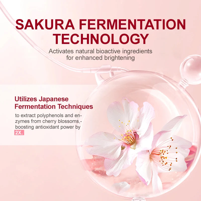 Ensemble de soins de la peau Anti-rides, sérum au rétinol et crème Sakura, dissolvant de ridules, Anti-vieillissement, nourrissant, resurfaçage du visage, soins pour la peau