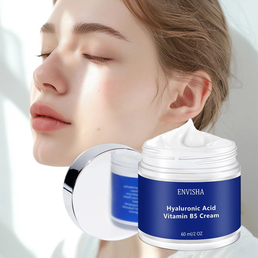 Crème anti-déformable B5 pour le visage, soins de la peau, acide hyaluronique et vitimin, vieillissement, hydratant, rétrécissement des pores, blanchissant, raffermissant, beauté, santé