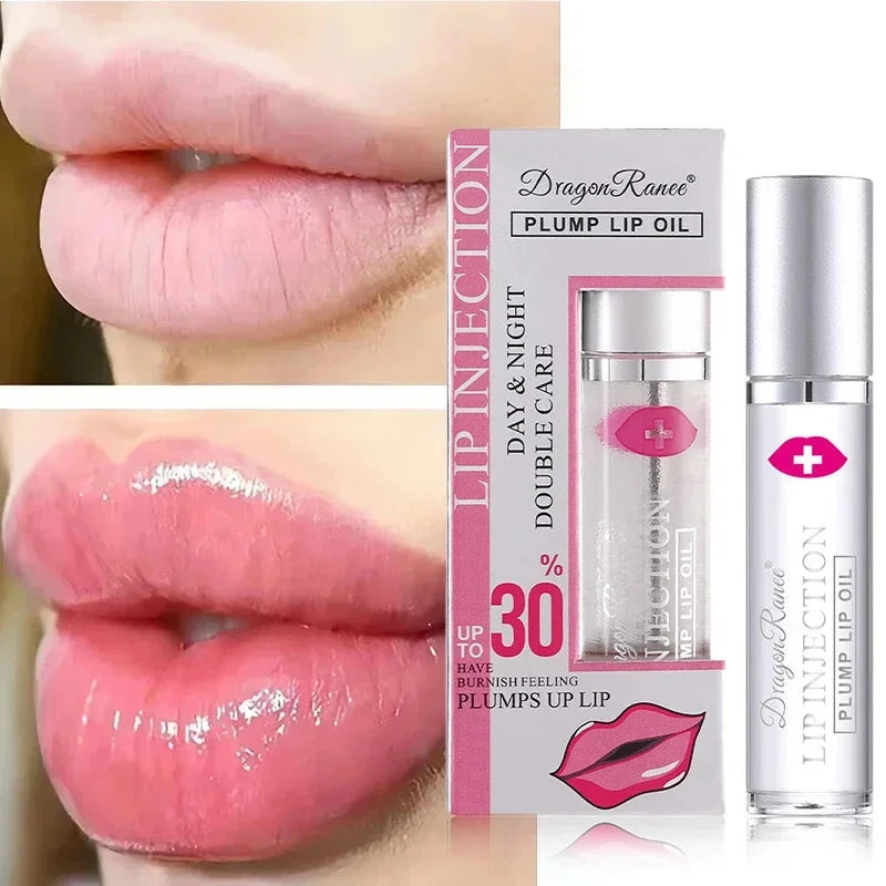 Huile Volumineuse Instantanée, Rouge à Lèvres Hydratant Anti-déformable, Soin Sexy, Maquillage