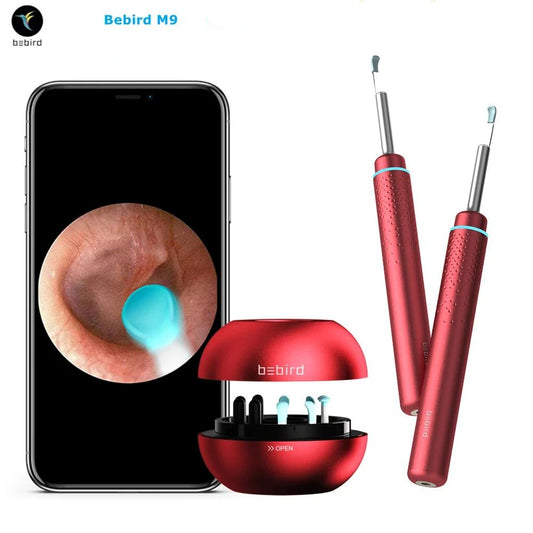 Bebird-Ear Books Endoscope Camera, Smart Visual Ear Stick, Kanoscope WiFi, Soins de santé, 3.5mm, M9S