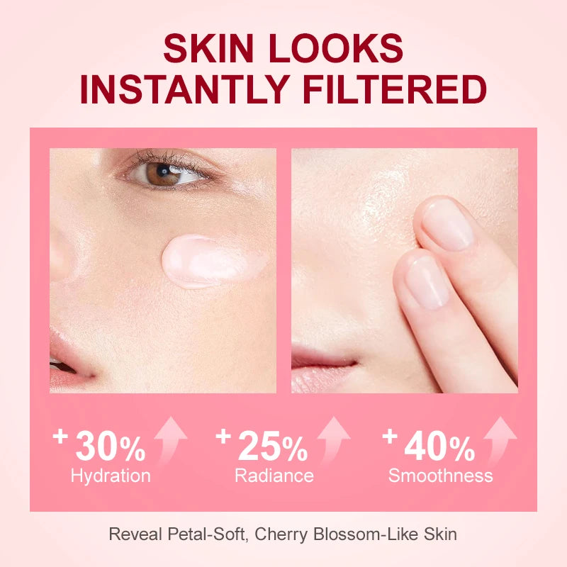 Ensemble de soins de la peau Anti-rides, sérum au rétinol et crème Sakura, dissolvant de ridules, Anti-vieillissement, nourrissant, resurfaçage du visage, soins pour la peau