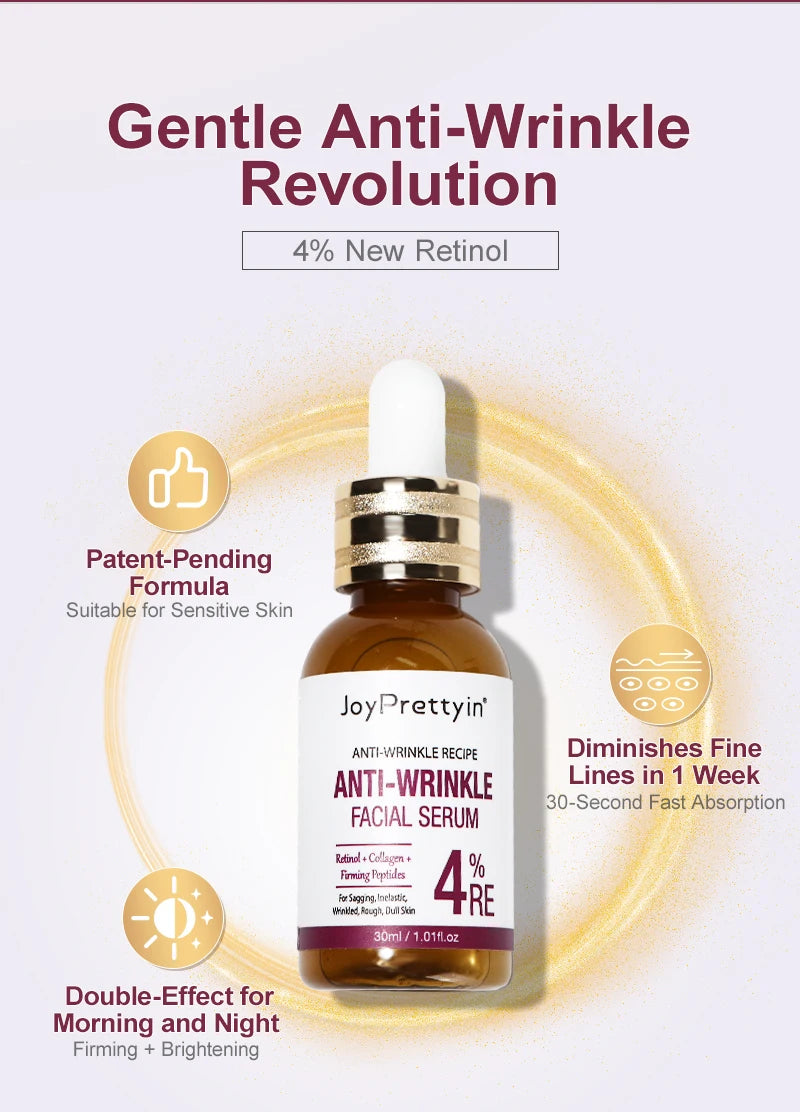 Ensemble de soins de la peau Anti-rides, sérum au rétinol et crème Sakura, dissolvant de ridules, Anti-vieillissement, nourrissant, resurfaçage du visage, soins pour la peau