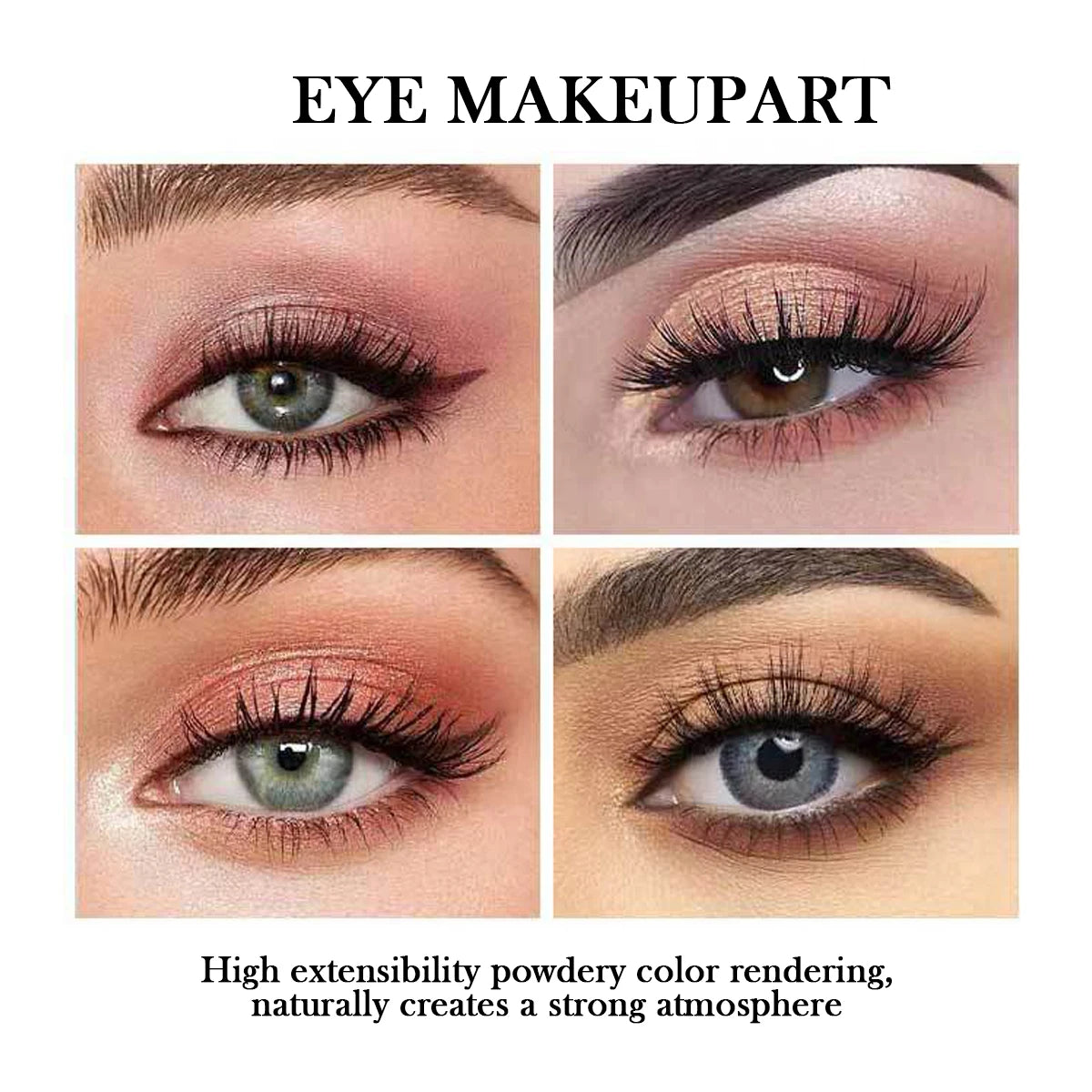 Palette de fards à paupières nacrés, 18 couleurs, mat, scintillant, tons de terre, longue durée, haute Performance, maquillage de beauté