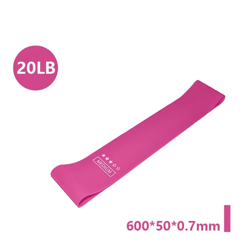 Équipement d'entraînement de Fitness Portable, bandes de résistance en caoutchouc, Yoga, gymnastique, gomme élastique, force, Pilates, Crossfit, sport de poids pour femmes