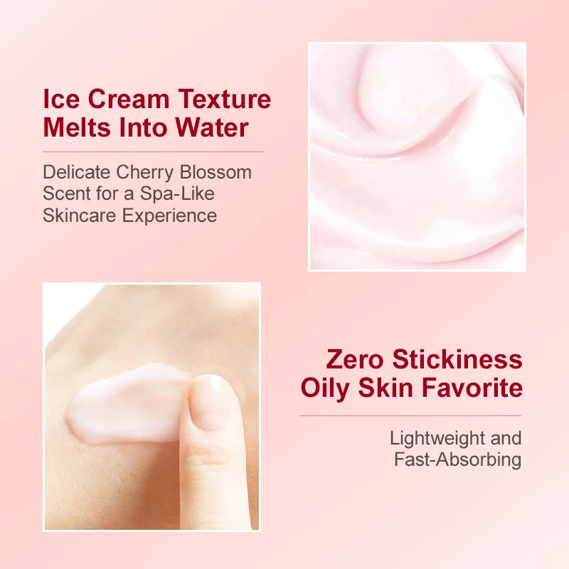 Ensemble de soins de la peau Anti-rides, sérum au rétinol et crème Sakura, dissolvant de ridules, Anti-vieillissement, nourrissant, resurfaçage du visage, soins pour la peau
