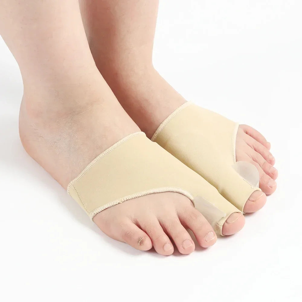 Correcteur d'oignon, séparateur d'orteils pour la relaxation des gros orteils, épurée et étirement pour Hallux Valgus et soutien des oignons, protecteur pour gros orteils