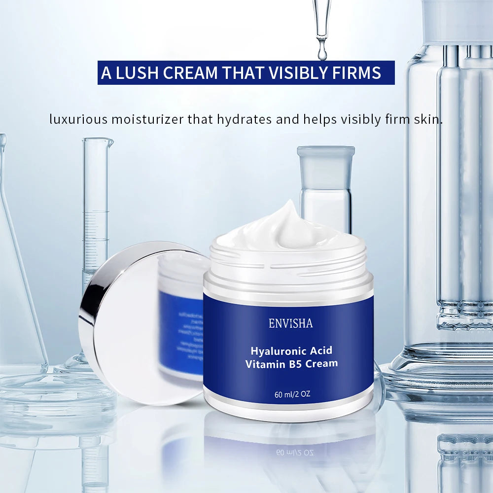 Crème anti-déformable B5 pour le visage, soins de la peau, acide hyaluronique et vitimin, vieillissement, hydratant, rétrécissement des pores, blanchissant, raffermissant, beauté, santé