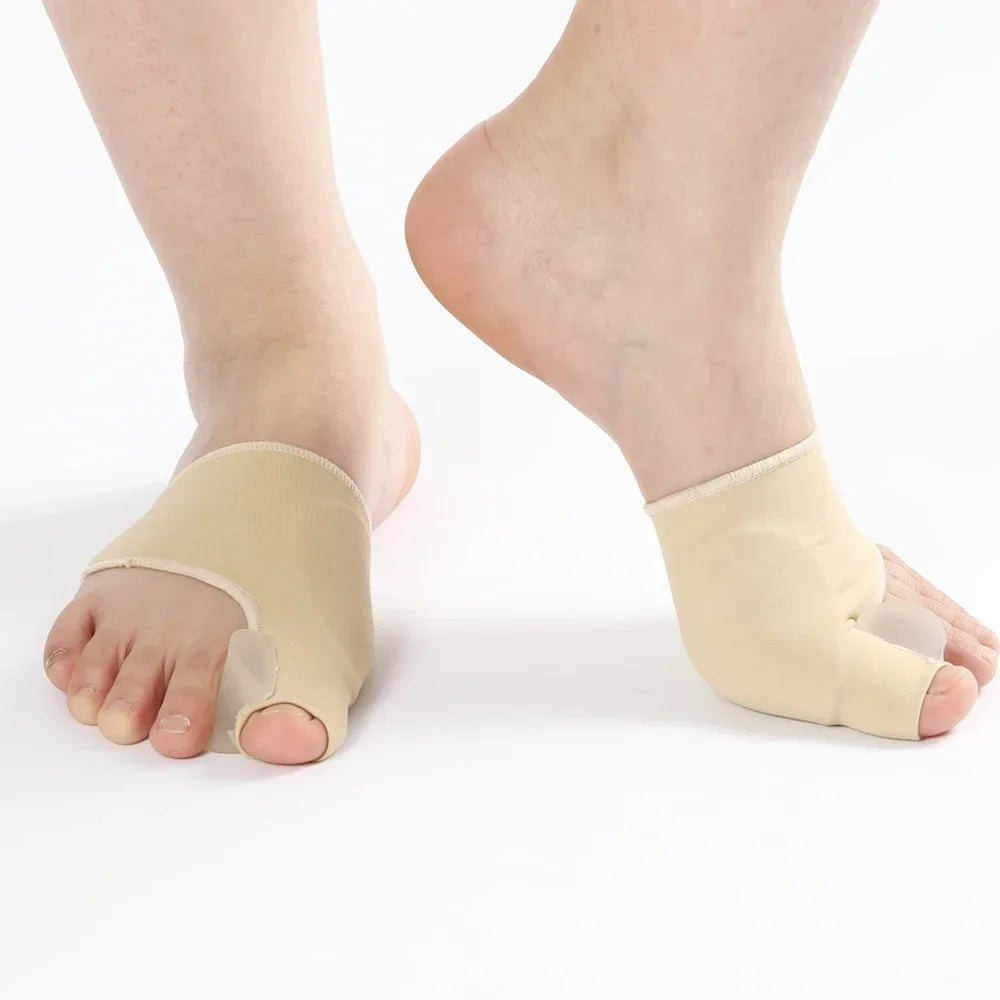 Correcteur d'oignon, séparateur d'orteils pour la relaxation des gros orteils, épurée et étirement pour Hallux Valgus et soutien des oignons, protecteur pour gros orteils