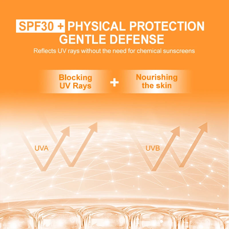 Ensemble de soins pour la peau du visage blanchissant à la vitamine C, dissolvant de taches foncées, crème pour le visage 50ML et Kit de sérum pour le visage 30G, cosmétique Anti-rides