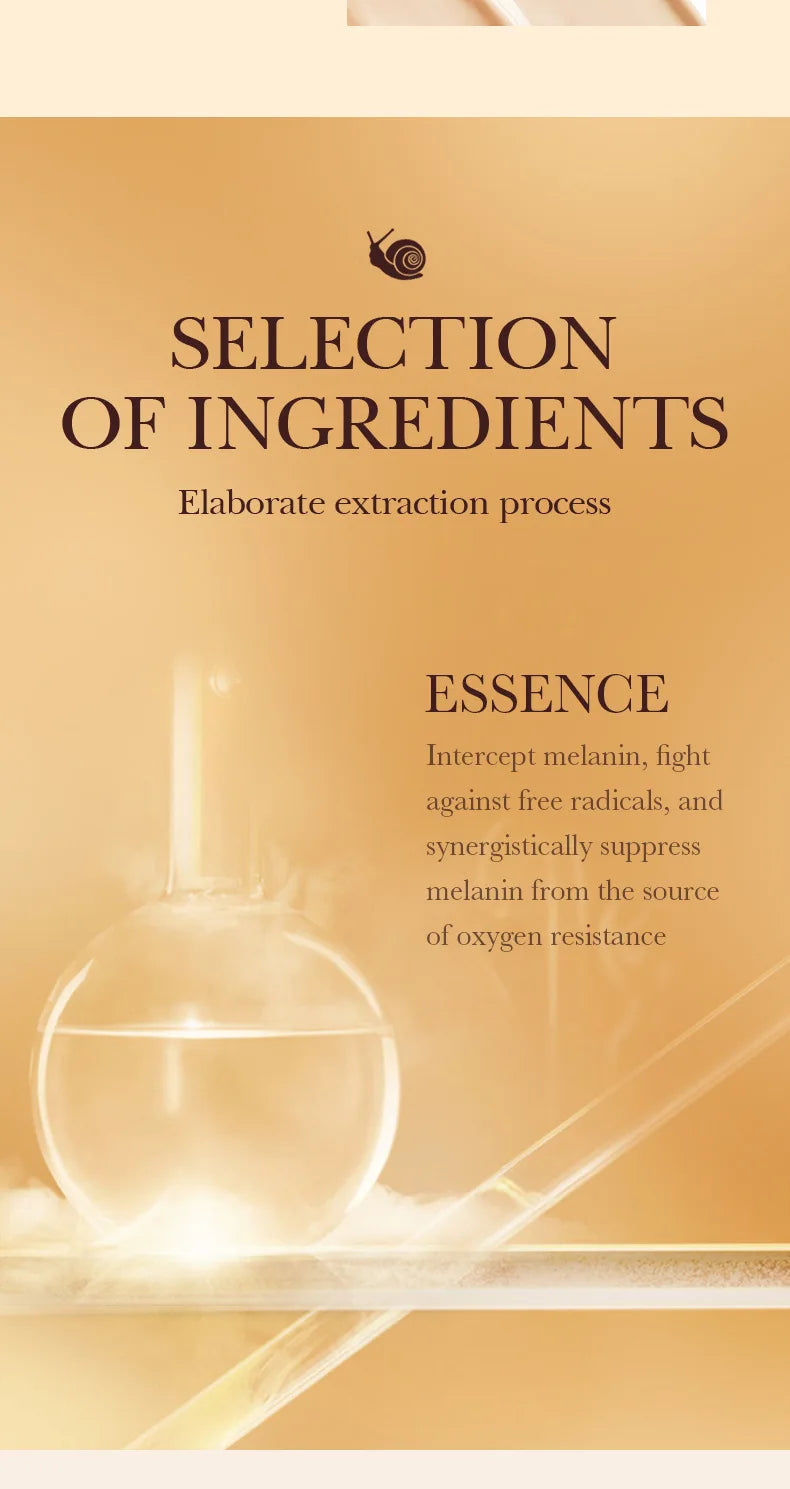 BB crème solaire escargot doré SPF50 +, fond de teint blanchissant, correcteur, hydratant, longue durée, même le teint de la peau, Base de maquillage